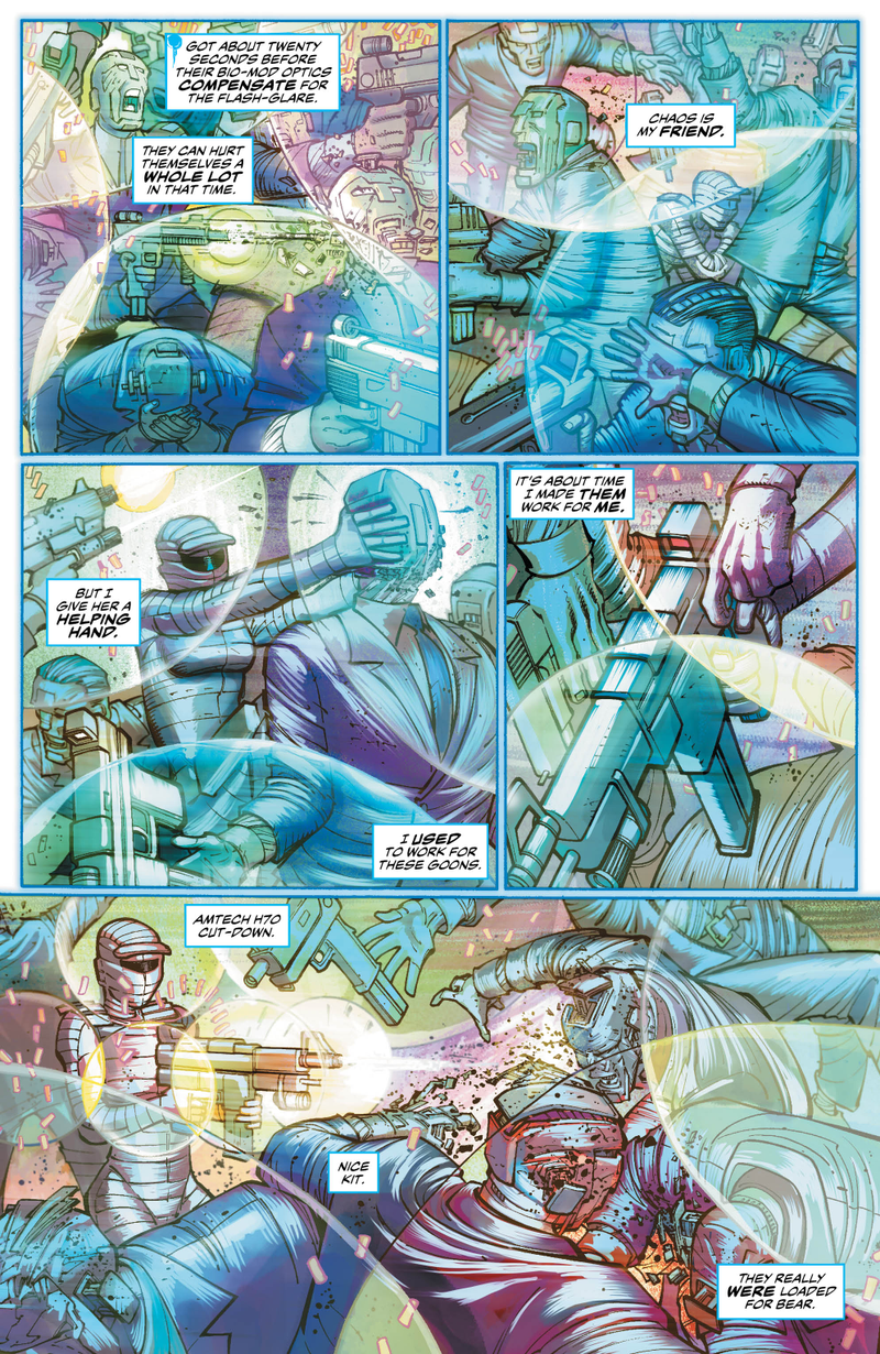 Illustration for article titled The Silencer delivers an action extravaganza in this exclusive preview